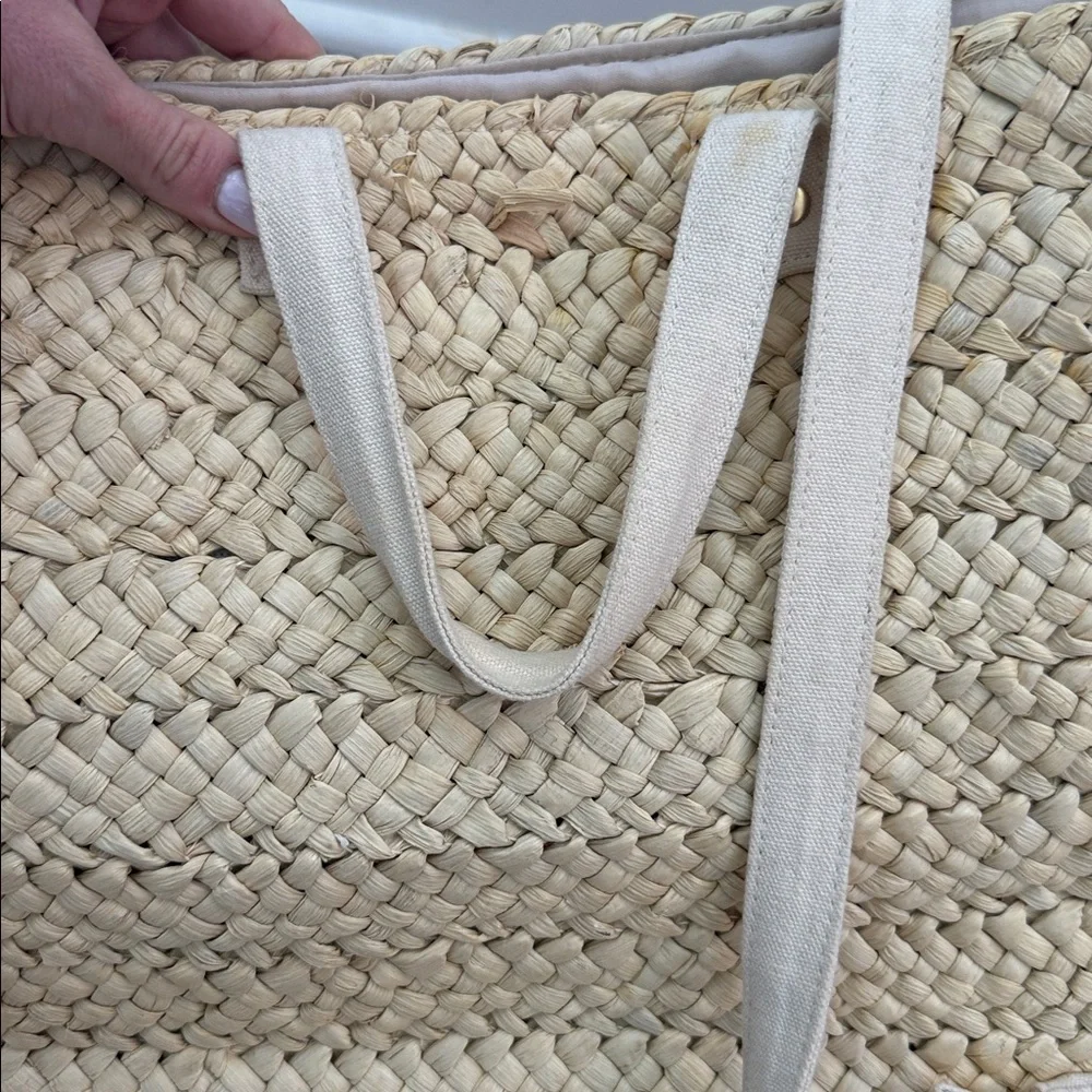 Lspace summer days straw backpack bag - Picture 3 of 5